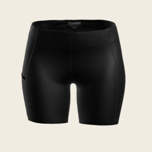 Women's multi-cargo running shorts for long-distance activities. Length 7 in (18 cm) (Copie)
